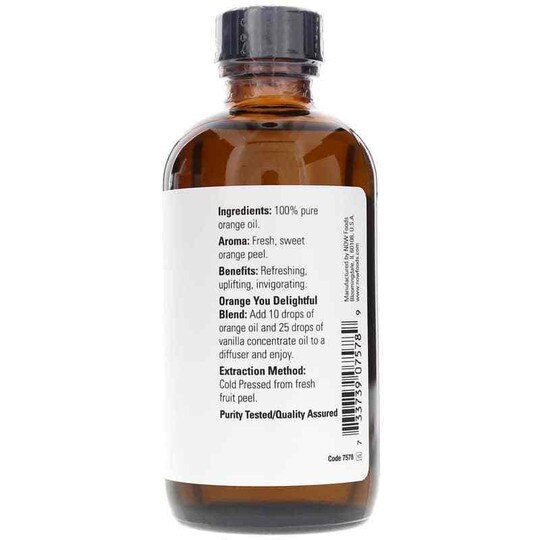 Orange Essential Oil, NOW